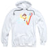 LOVE BOAT/WELCOME ABOARD - ADULT PULLOVER HOODIE - WHITE