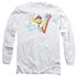LOVE BOAT/WELCOME ABOARD -  L/S ADULT 18/1  - WHITE