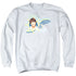 LOVE BOAT/ROMANCE AHOY - ADULT CREWNECK SWEATSHIRT - WHITE