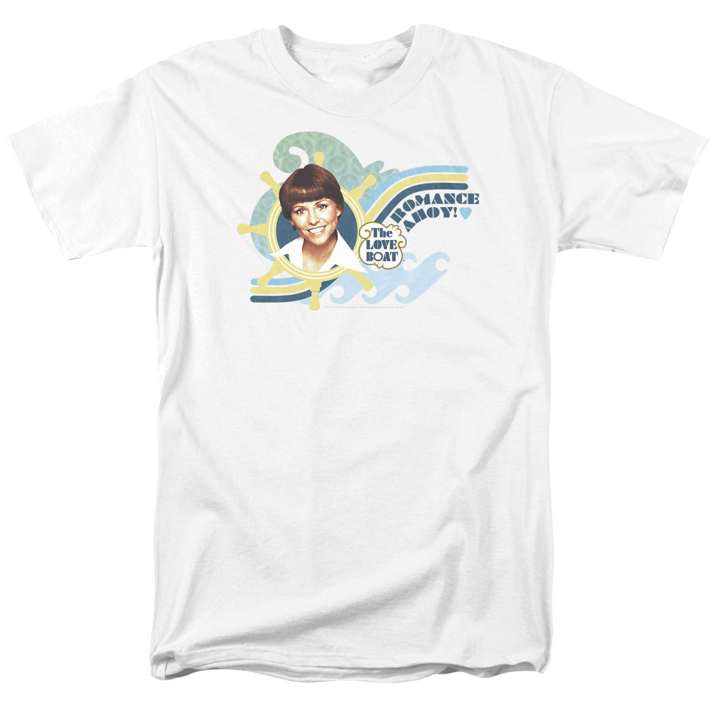 LOVE BOAT/ROMANCE AHOY - S/S ADULT 18/1 - WHITE