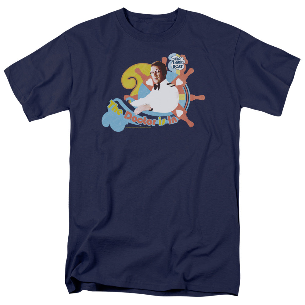 LOVE BOAT/THE DOCTOR IS IN - S/S ADULT 18/1 - NAVY