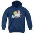 LOVE BOAT/THE DOCTOR IS IN - YOUTH PULLOVER HOODIE - NAVY