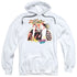 HAPPY DAYS/NO CARDIGANS - ADULT PULLOVER HOODIE - WHITE