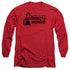 HAPPY DAYS/CORRECT A MUNDO -  L/S ADULT 18/1  - RED