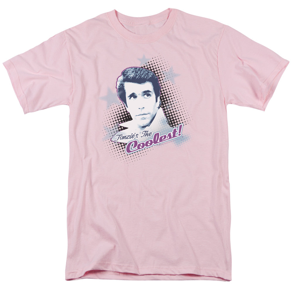 HAPPY DAYS/THE COOLEST - S/S ADULT 18/1 - PINK