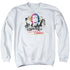 TAXI/SMILING JIM - ADULT CREWNECK SWEATSHIRT - WHITE