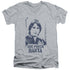 TAXI/ONE PUNCH BANTA - S/S ADULT V-NECK 30/1 - ATHLETIC HEATHER