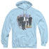 CSI/MIAMI CAST - ADULT PULLOVER HOODIE - LIGHT BLUE