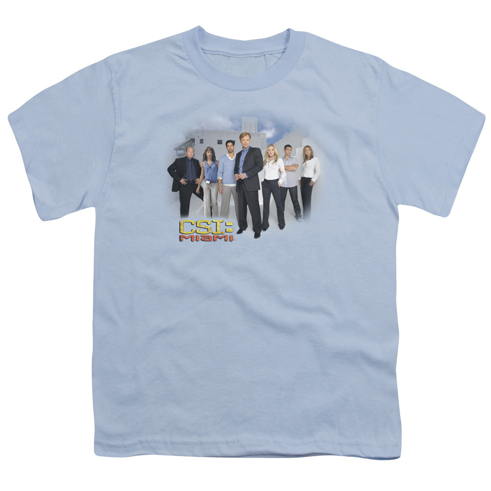 CSI/MIAMI CAST - S/S YOUTH 18/1 - LIGHT BLUE