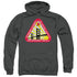 STAR TREK/STARFLEET ACADEMY - ADULT PULLOVER HOODIE - CHARCOAL