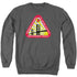 STAR TREK/STARFLEET ACADEMY - ADULT CREWNECK SWEATSHIRT - CHARCOAL