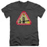 STAR TREK/STARFLEET ACADEMY - S/S ADULT V-NECK 30/1 - CHARCOAL