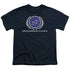 STAR TREK/UNITED FEDERATION LOGO - S/S YOUTH 18/1 - NAVY