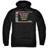 STAR TREK/HOLODECK SECRETS - ADULT PULLOVER HOODIE - BLACK