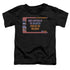STAR TREK/HOLODECK SECRETS - S/S TODDLER TEE - BLACK