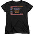 STAR TREK/HOLODECK SECRETS - S/S WOMENS TEE - BLACK