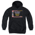 STAR TREK/HOLODECK SECRETS - YOUTH PULLOVER HOODIE - BLACK