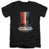 STAR TREK/MOTION PICTURE POSTER - S/S ADULT V-NECK 30/1 - BLACK