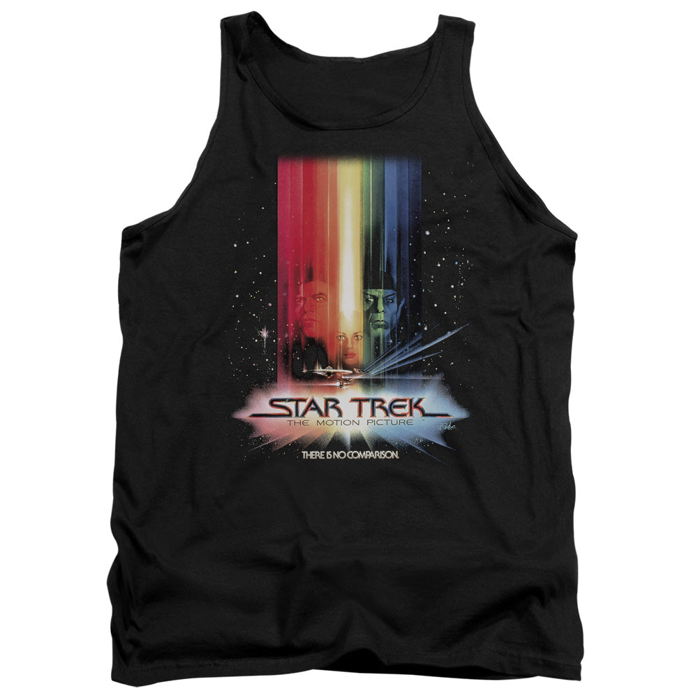 STAR TREK/MOTION PICTURE POSTER - ADULT TANK - BLACK