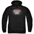 STAR TREK/KHAN LOGO - ADULT PULLOVER HOODIE - BLACK