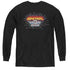 STAR TREK/KHAN LOGO - YOUTH LONG SLEEVE TEE - BLACK