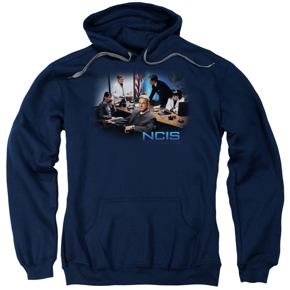 NCIS/ORIGINAL CAST - ADULT PULLOVER HOODIE - NAVY