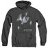 NCIS/GIBBS PONDERS - ADULT HEATHER HOODIE - BLACK