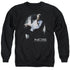 NCIS/GIBBS PONDERS - ADULT CREWNECK SWEATSHIRT - BLACK