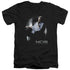 NCIS/GIBBS PONDERS - S/S ADULT V-NECK 30/1 - BLACK
