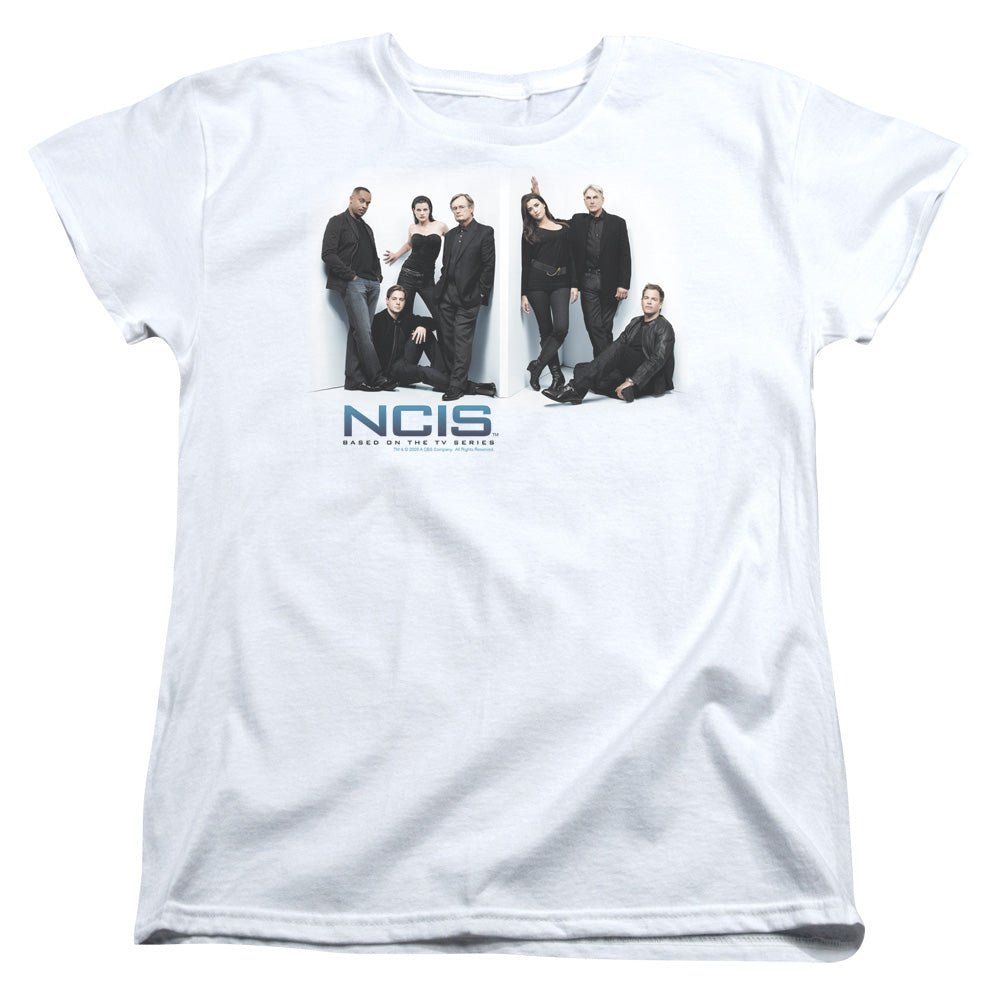 NCIS/WHITE ROOM - S/S WOMENS TEE - WHITE