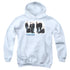 NCIS/WHITE ROOM - YOUTH PULLOVER HOODIE - WHITE