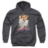 NCIS/LADIES MAN - YOUTH PULLOVER HOODIE - CHARCOAL