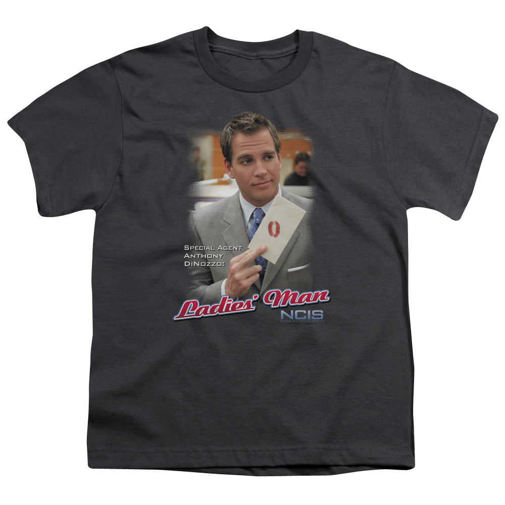 NCIS/LADIES MAN - S/S YOUTH 18/1 - CHARCOAL