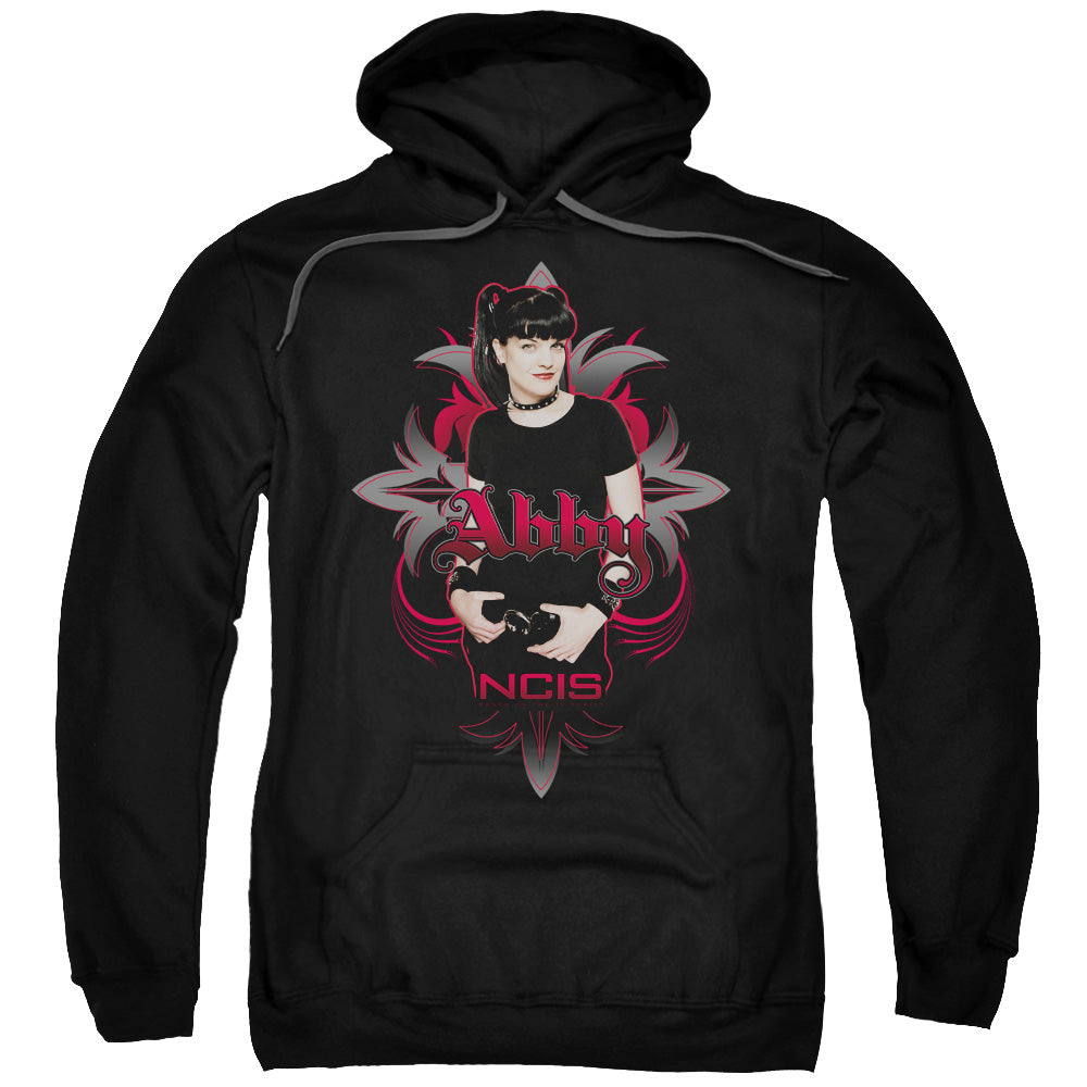 NCIS/ABBY GOTHIC - ADULT PULLOVER HOODIE - BLACK