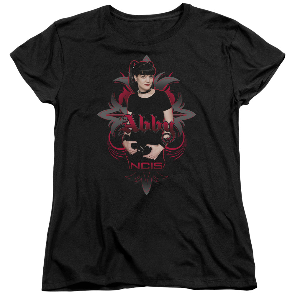 NCIS/ABBY GOTHIC - S/S WOMENS TEE - BLACK