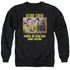 STAR TREK/EPISODE 2 - ADULT CREWNECK SWEATSHIRT - BLACK