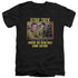 STAR TREK/EPISODE 2 - S/S ADULT V-NECK 30/1 - BLACK