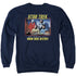 STAR TREK/EPISODE 71 - ADULT CREWNECK SWEATSHIRT - NAVY