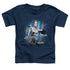 STAR TREK/SEVEN OF NINE - S/S TODDLER TEE - NAVY