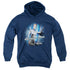 STAR TREK/SEVEN OF NINE - YOUTH PULLOVER HOODIE - NAVY