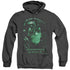 STAR TREK/RESISTANCE IS FUTILE - ADULT HEATHER HOODIE - BLACK