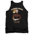 STAR TREK/POKER FACE - ADULT TANK - BLACK