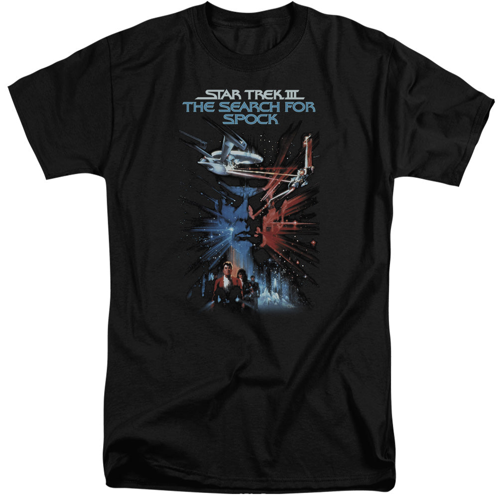 STAR TREK/SEARCH FOR SPOCK(MOVIE) - S/S ADULT TALL 18/1 - BLACK