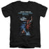 STAR TREK/SEARCH FOR SPOCK(MOVIE) - S/S ADULT V-NECK 30/1 - BLACK