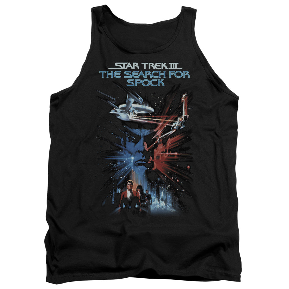 STAR TREK/SEARCH FOR SPOCK(MOVIE) - ADULT TANK - BLACK