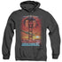 STAR TREK/THE VOYAGE HOME(MOVIE) - ADULT HEATHER HOODIE - BLACK
