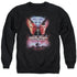 STAR TREK/THE FINAL FRONTIER(MOVIE) - ADULT CREWNECK SWEATSHIRT - BLACK