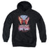 STAR TREK/THE FINAL FRONTIER(MOVIE) - YOUTH PULLOVER HOODIE - BLACK