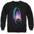 STAR TREK/GENERATIONS(MOVIE) - ADULT CREWNECK SWEATSHIRT - BLACK