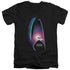 STAR TREK/GENERATIONS(MOVIE) - S/S ADULT V-NECK 30/1 - BLACK